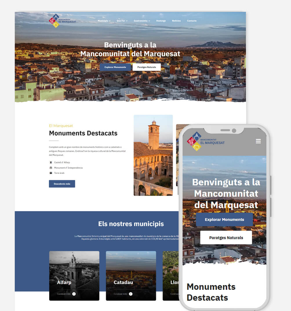 Página web para Marquesat